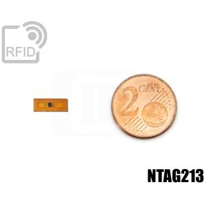 TR30C67 Mini etiqueta de película RFID 4 x 10 mm NFC ntag213 small