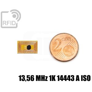 TR31C23 Etiqueta RFID de película 8 x 13 mm 13,56 MHz 1K 14443 A iso small