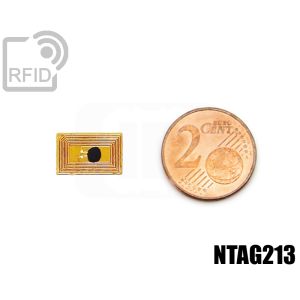 TR31C67 Etiqueta RFID de película 8 x 13 mm NFC ntag213 small