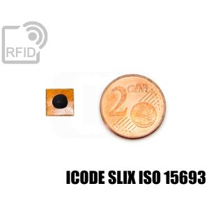 TR33C53 Etiqueta de película RFID pequeña 7 x 7 mm ICode SLIX iso 15693 small