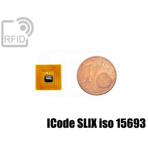 TR38C53 Etiqueta RFID de película 10 x 10 mm ICode SLIX iso 15693 small