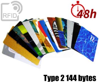 CR03C93 48H printing RFID cards NFC Type 2 144 bytes small