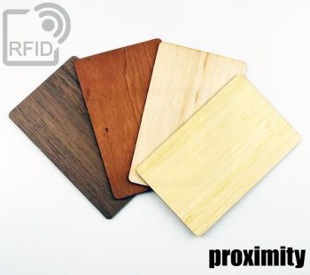 CR05C76 RFID-Karten aus Holz proximity small