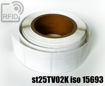 ET03C87 RFID Labels 50 x 50 mm NFC st25TV02K iso 15693 small