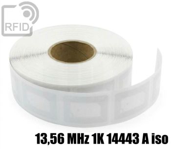 ET29C23 Etichette 50 x 80 mm RFID 13,56 MHz 1K 14443 A iso small