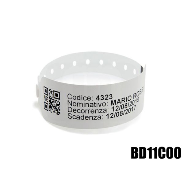 BD11C00 Braccialetti stampa termica thumbnail