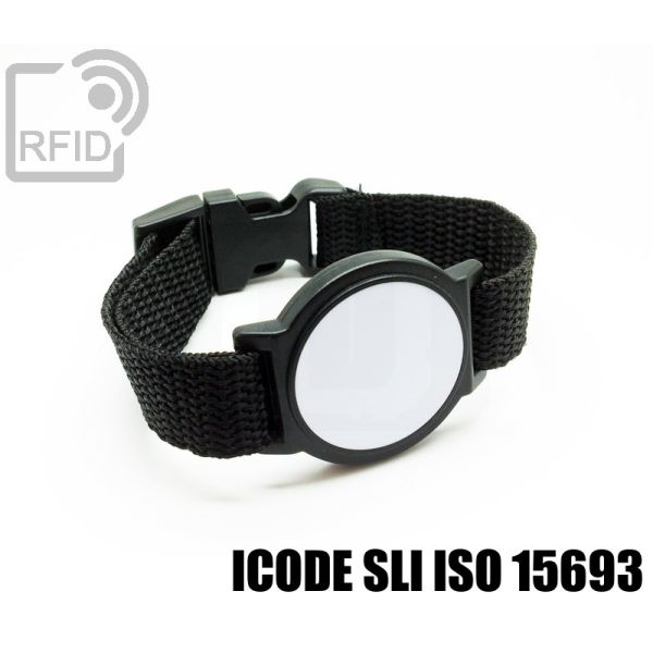 BR01C11 Braccialetti RFID ABS tondo NFC ICode SLI iso 15693 swatch