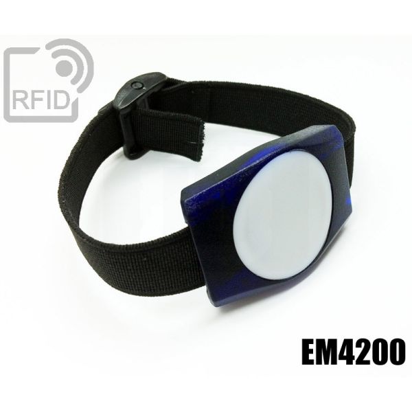 BR02C02 Braccialetti RFID ABS rettangolare EM4200 thumbnail