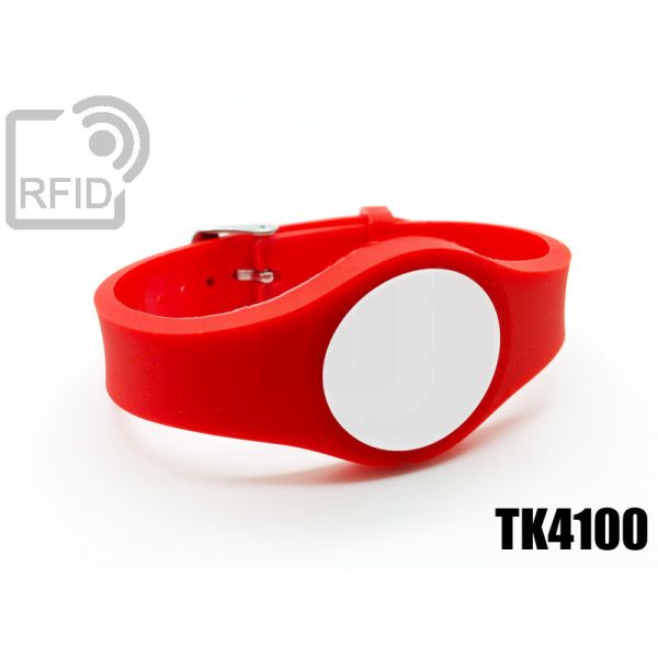 BR03C01 Braccialetti RFID regolabile TK4100 swatch