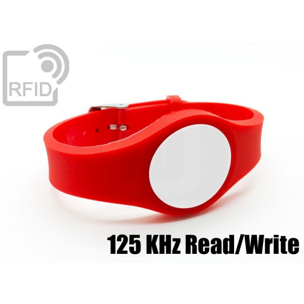 BR03C18 Braccialetti RFID regolabile 125 KHz Read/Write swatch
