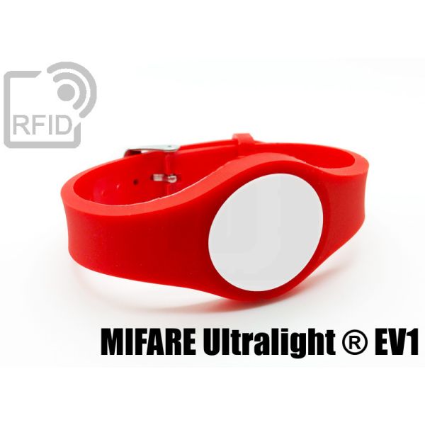 BR03C46 Braccialetti RFID regolabile NFC Mifare Ultralight ® EV1 swatch