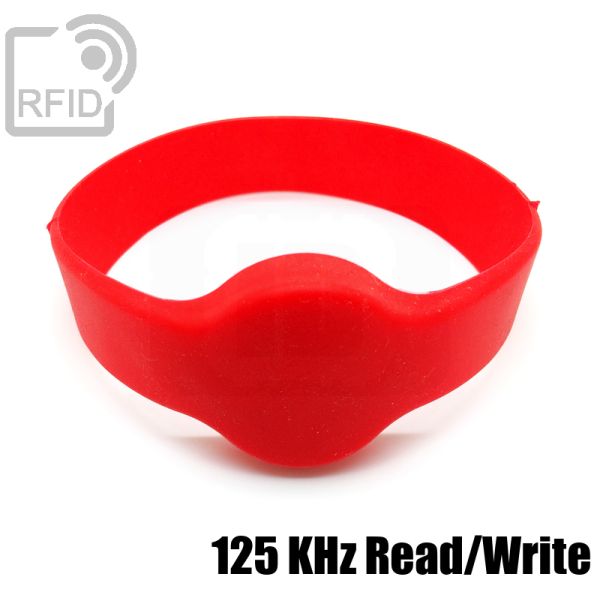 BR04C18 Bracciali RFID silicone tondo 125 KHz Read/Write swatch