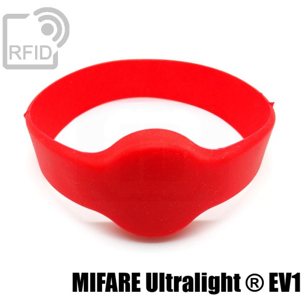 BR04C46 Bracciali RFID silicone tondo NFC Mifare Ultralight ® EV1 swatch