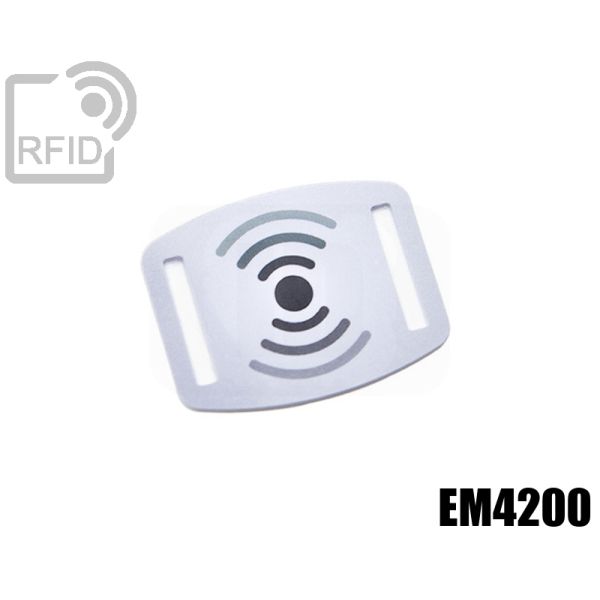 BR06C02 Slider RFID per braccialetti 15 mm EM4200 swatch