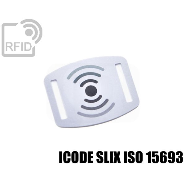BR06C53 Slider RFID per braccialetti 15 mm ICode SLIX iso 15693 swatch