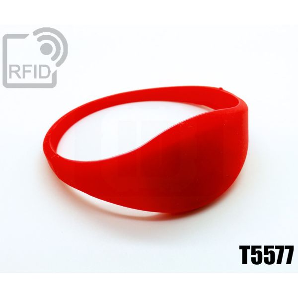 BR09C40 Braccialetti RFID silicone sottile T5577 swatch