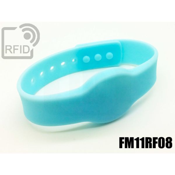 BR11C07 Braccialetti RFID silicone clip FM11RF08 swatch