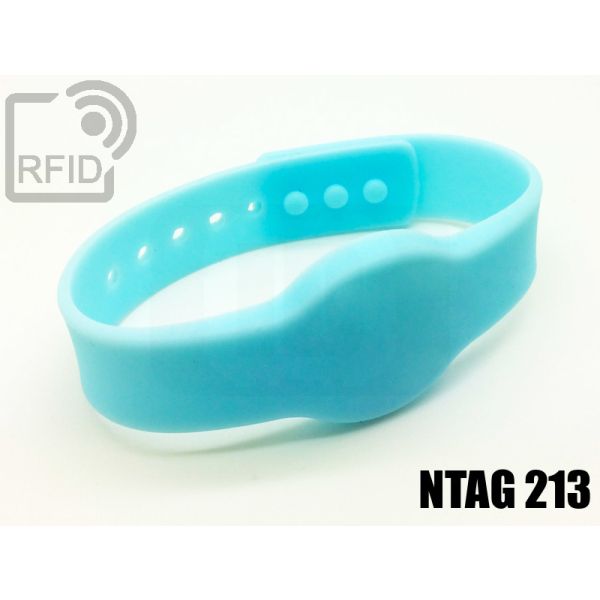 BR11C67 Braccialetti RFID silicone clip NFC ntag213 swatch