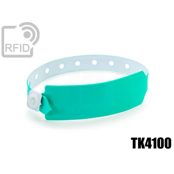 BR12C01 Braccialetti RFID vinile monouso TK4100 thumbnail