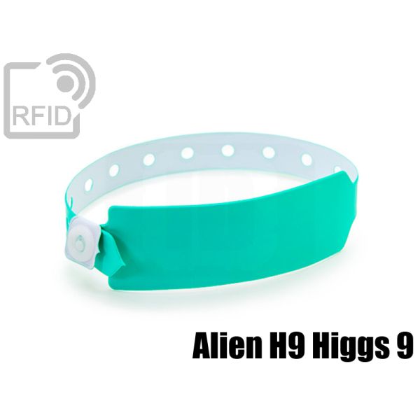 BR12C63 Braccialetti RFID vinile monouso Alien H9 Higgs 9 swatch