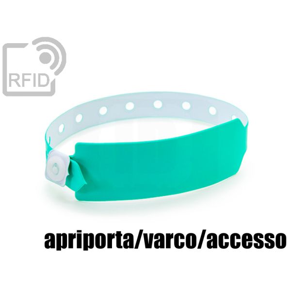 BR12C71 Braccialetti RFID vinile monouso apriporta-varco-accesso swatch