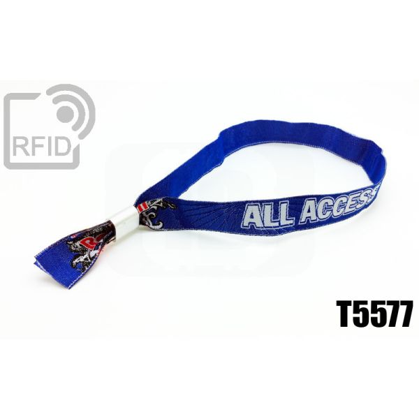 BR15C40 Braccialetti RFID in tessuto T5577 thumbnail