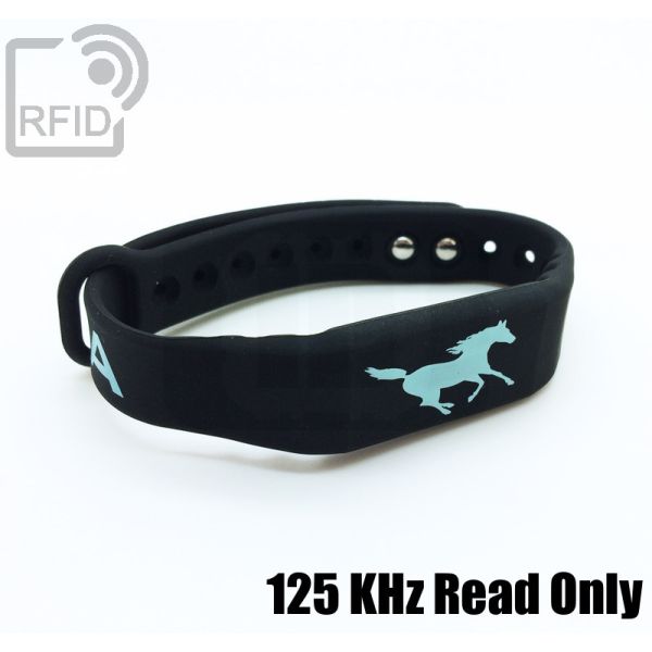 BR16C19 Braccialetti RFID silicone fitness 125 KHz Read Only swatch