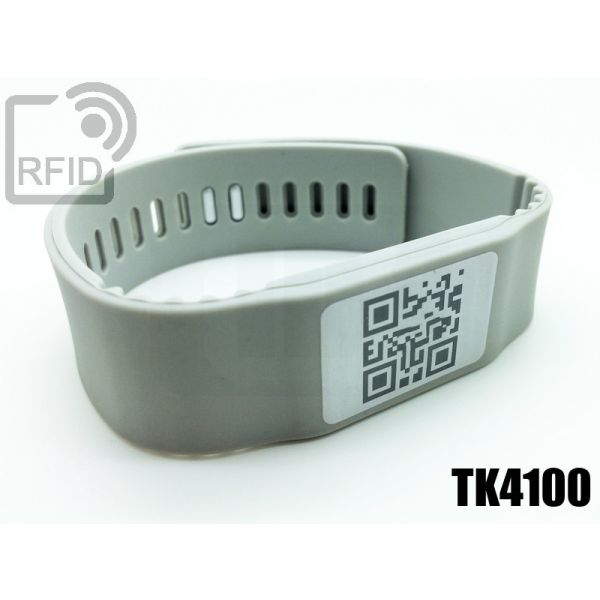 BR17C01 Braccialetti RFID silicone banda TK4100 swatch