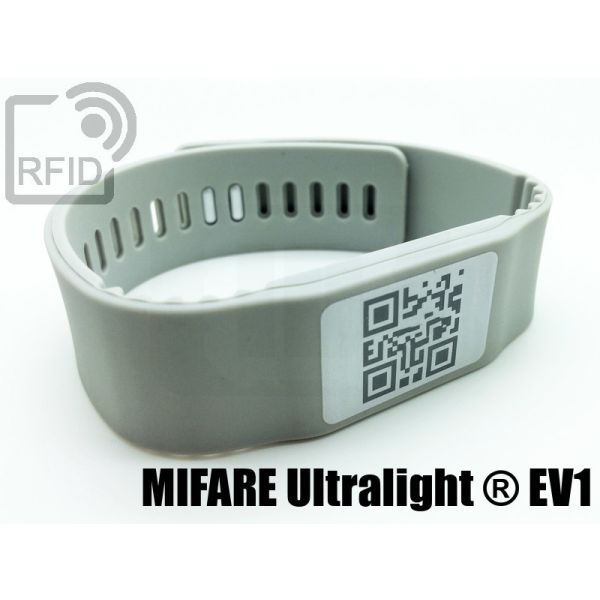 BR17C46 Braccialetti RFID silicone banda NFC Mifare Ultralight ® EV1 swatch