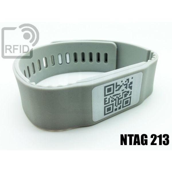 BR17C67 Braccialetti RFID silicone banda NFC ntag213 swatch