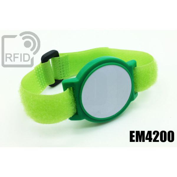 BR18C02 Braccialetti RFID ABS a strappo EM4200 thumbnail