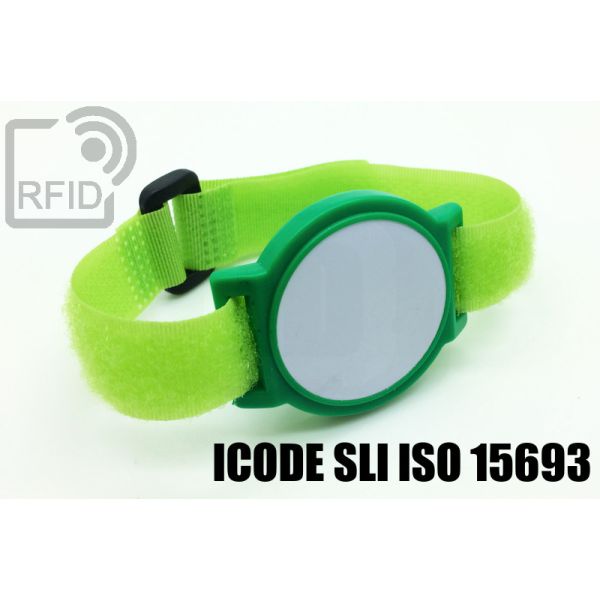 BR18C11 Braccialetti RFID ABS a strappo NFC ICode SLI iso 15693 thumbnail