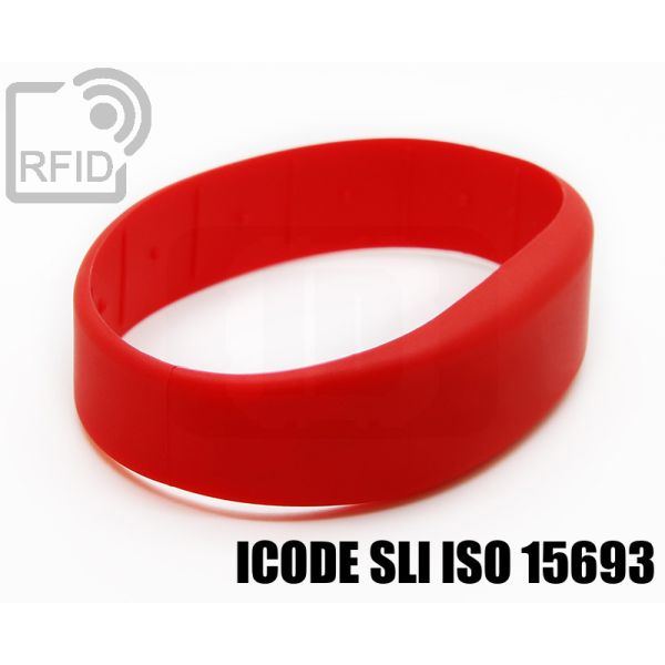BR20C11 Braccialetti RFID silicone fascia NFC ICode SLI iso 15693 thumbnail