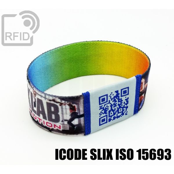 BR21C53 Braccialetti RFID elastico 25 mm ICode SLIX iso 15693 swatch