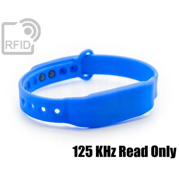 BR28C19 Braccialetti RFID silicone slim clip 125 KHz Read Only swatch
