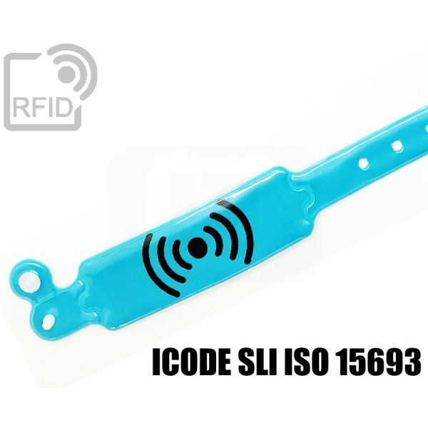 BR31C11 Braccialetti RFID monouso impermeabili NFC ICode SLI iso 15693 swatch
