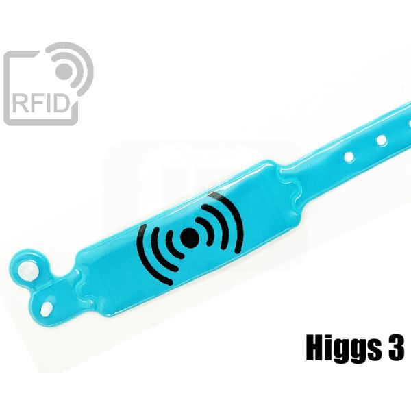 BR31C33 Braccialetti RFID vinile monouso impermeabili Higgs 3 thumbnail