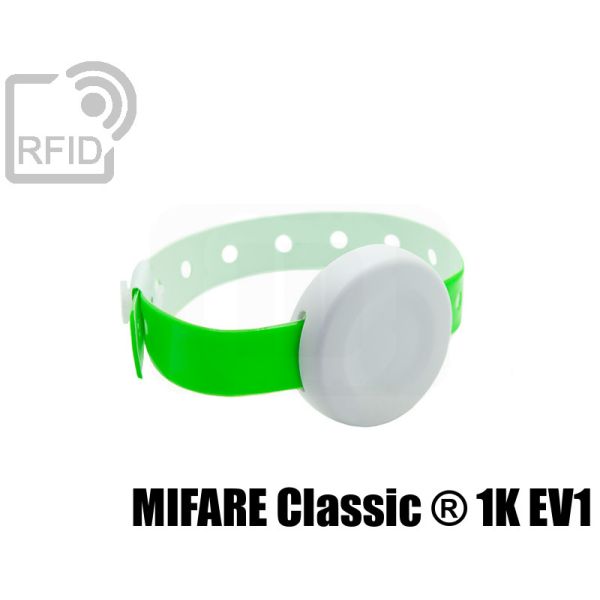BT52C08 Braccialetto wireless + RFID accelerometro Mifare Classic ® 1K Ev1 thumbnail