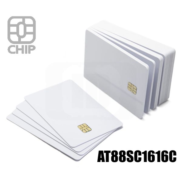 CC01L23 Tessere chip card bianche AT88SC1616C swatch