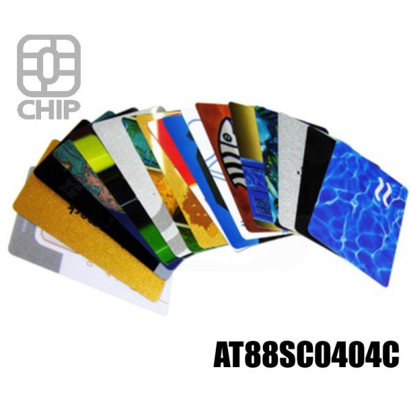CC02L21 Tessere chip card personalizzate AT88SC0404C swatch