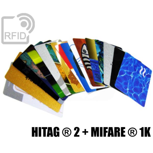 CD02D37 Tessere stampate doppio - triplo chip Hitag ® 2 + Mifare ® 1K swatch