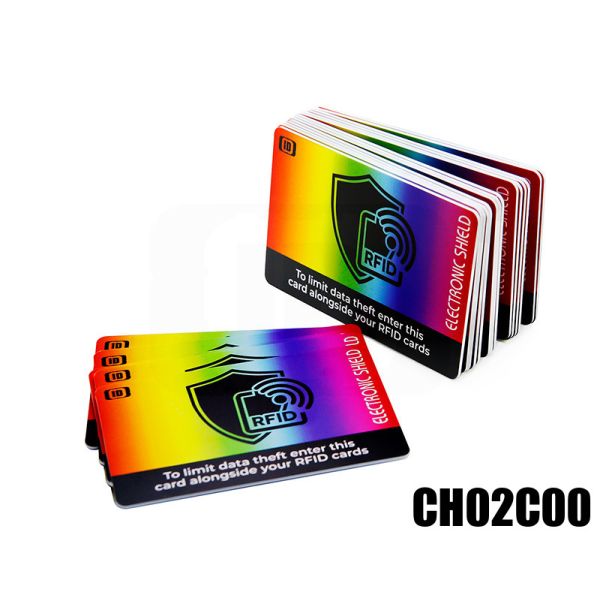 CH02C00 Blocking card RFID NFC protezione attiva personalizzate swatch
