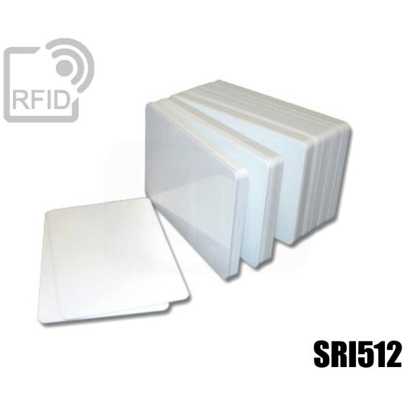 CR01C12 Tessere card bianche RFID SRI512 swatch