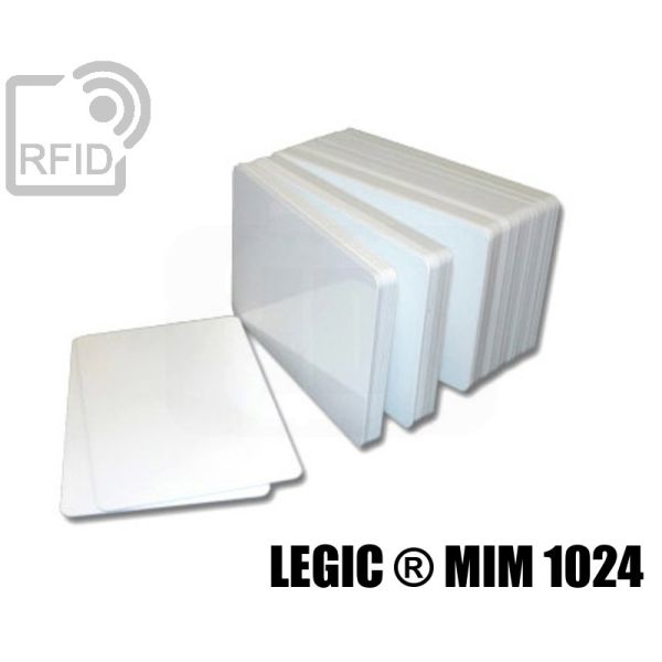 CR01C30 Tessere card bianche RFID Legic ® MIM 1024 swatch