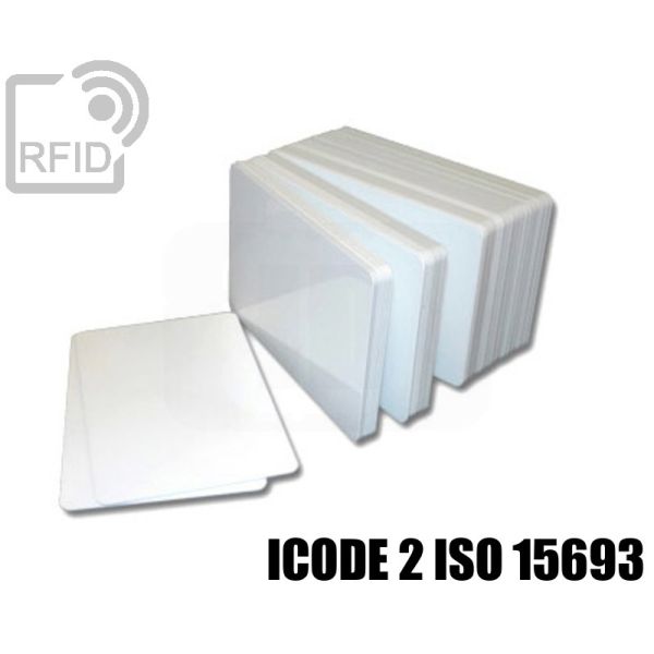 CR01C51 Tessere card bianche RFID ICode 2 iso 15693 swatch