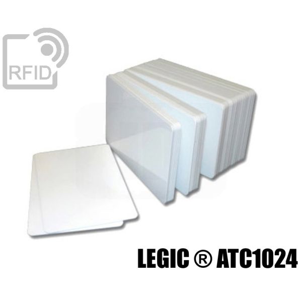 CR01C56 Tessere card bianche RFID Legic ® ATC1024 swatch