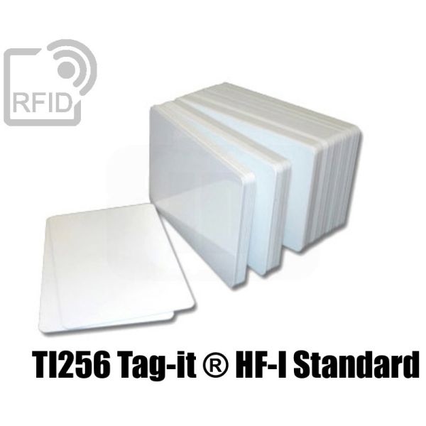 CR01C58 Tessere card bianche RFID NFC TI256 Tag-it ® HF-I Standard swatch