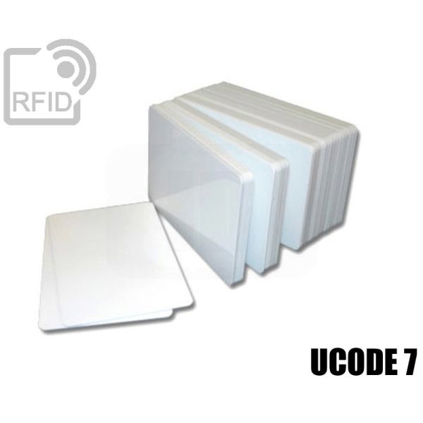 CR01C66 Tessere card bianche RFID Ucode 7 swatch