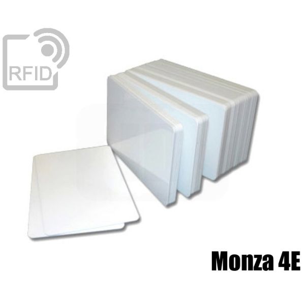 CR01C69 Tessere card bianche RFID Monza 4E swatch