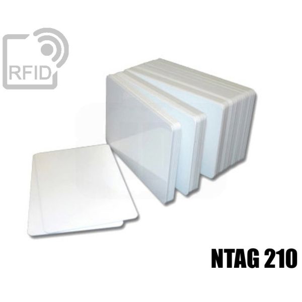 CR01C74 Tessere card bianche RFID NFC ntag210 swatch